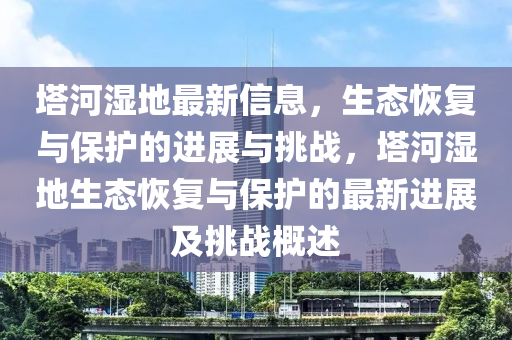 塔河濕地最新信息，生態(tài)恢復與保護的進展與挑戰(zhàn)，塔河濕地生態(tài)恢復與保護的最新進展及挑戰(zhàn)概述
