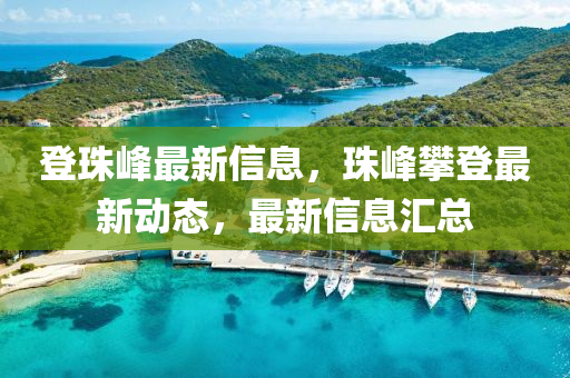 登珠峰最新信息，珠峰攀登最新動態(tài)，最新信息匯總
