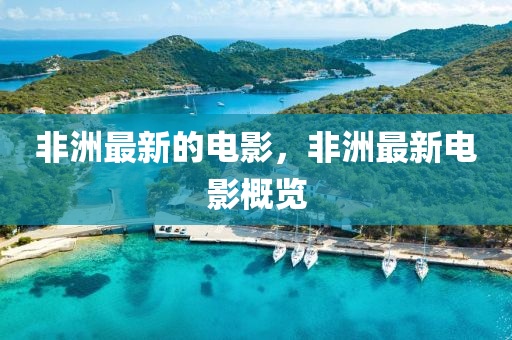 非洲最新的電影，非洲最新電影概覽