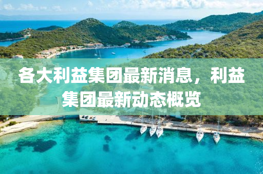 各大利益集團(tuán)最新消息，利益集團(tuán)最新動(dòng)態(tài)概覽